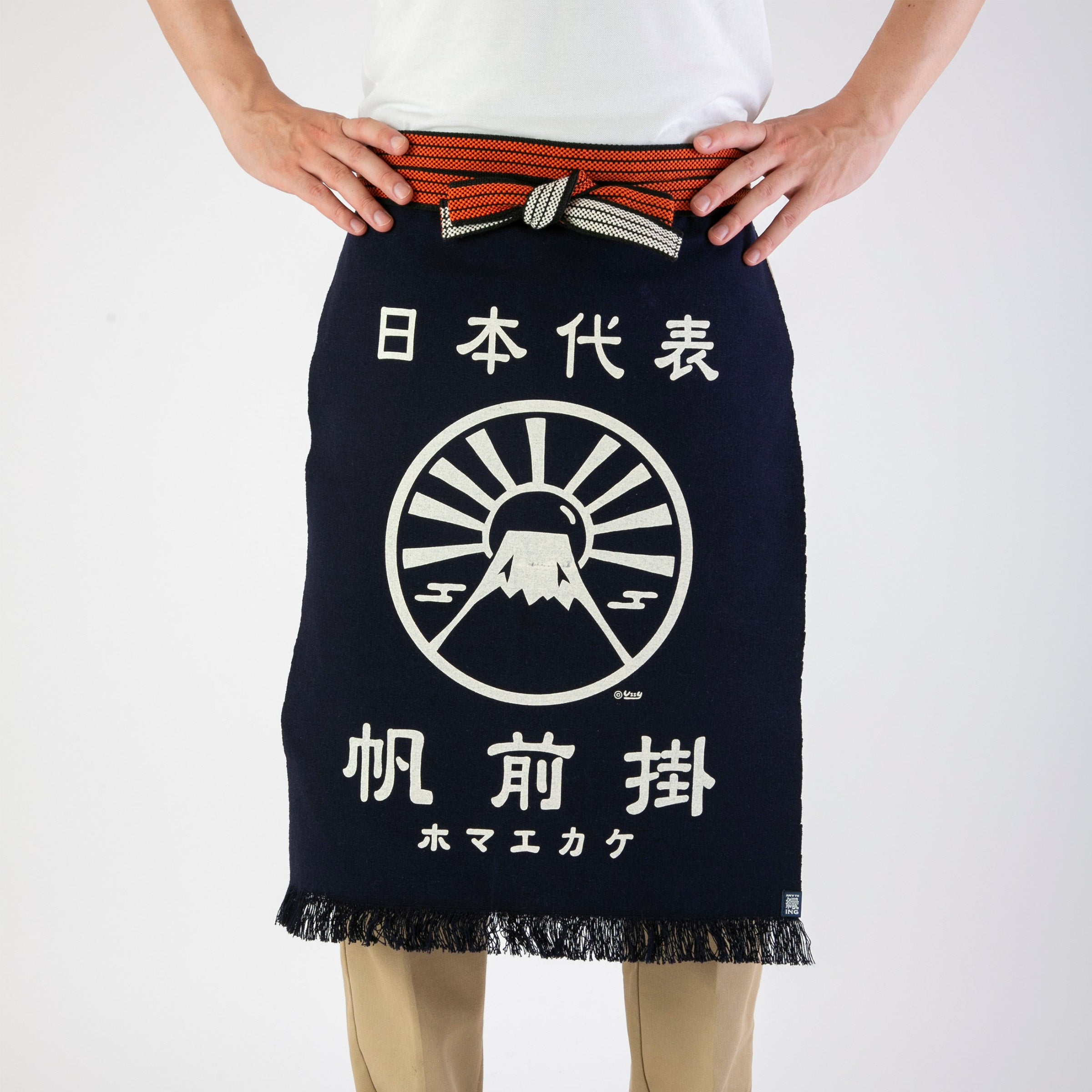 定番2号生地 縁起紋 富士山