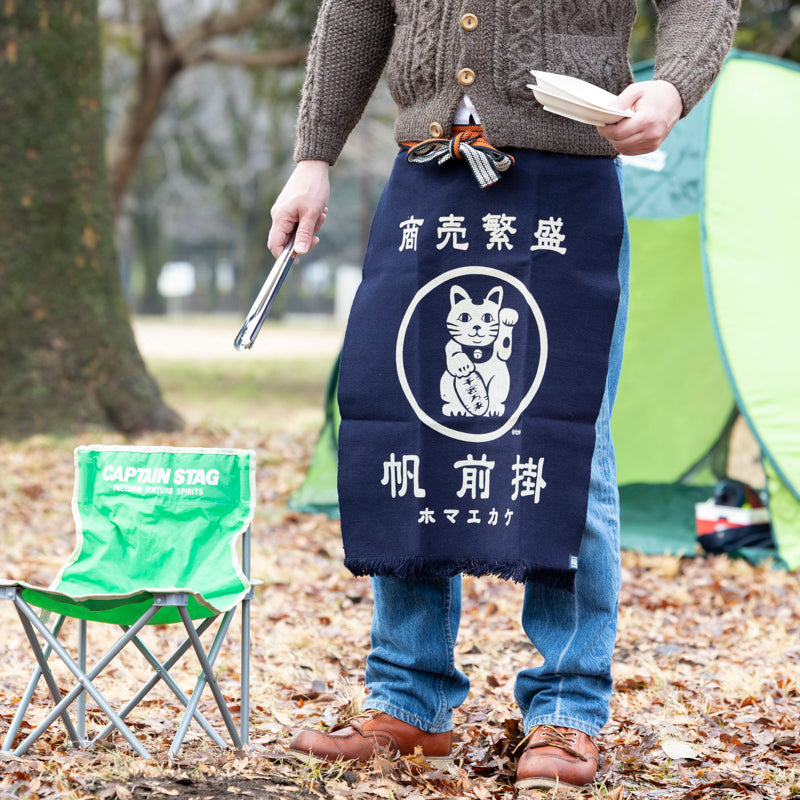 定番2号生地 縁起紋 招き猫