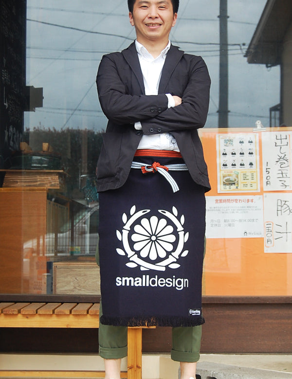 吉祥寺のTシャツブランド・スモールデザインさまの前掛け