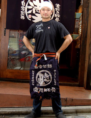 東京・中野にあるラーメンきら星満天さまのオリジナル前掛け！