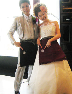 東京　会社の部下へ披露宴の贈り物！