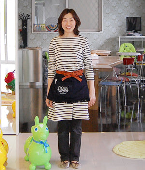 東京・板橋 子育て支援 Baby&Beans前掛け！