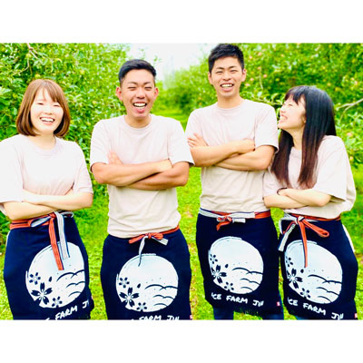 素敵なリンゴ園さん！