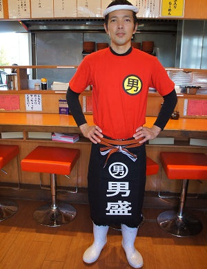 らーめん男盛様　オリジナル前掛け