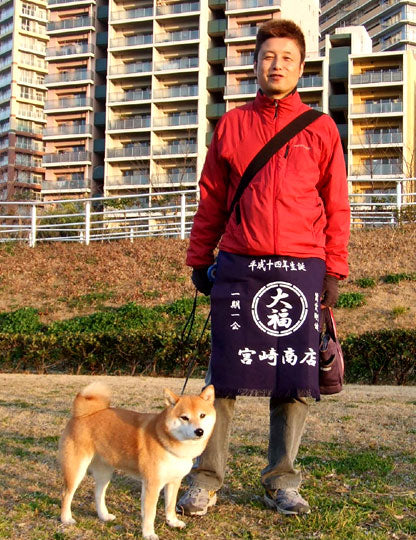 愛犬とお散歩！飼い主・宮崎さまと愛犬・大福4才より