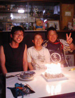 店名の入れて　前掛けのプレゼント！　お客様Tさま