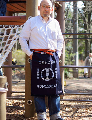 ★カメラマンのテントウムシカメラさま＆前掛け！