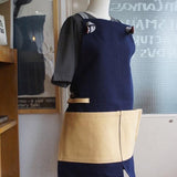 前掛けエプロン　キャンプ・アウトドア用　モンタニアコラボ