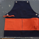 前掛けエプロン　キャンプ・アウトドア用　モンタニアコラボ