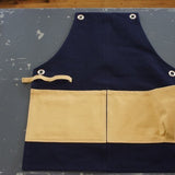 前掛けエプロン　キャンプ・アウトドア用　モンタニアコラボ