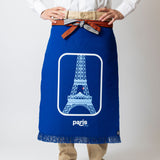 コラボ　2号生地前掛け  Artist：Vahram Muratyan「paris」