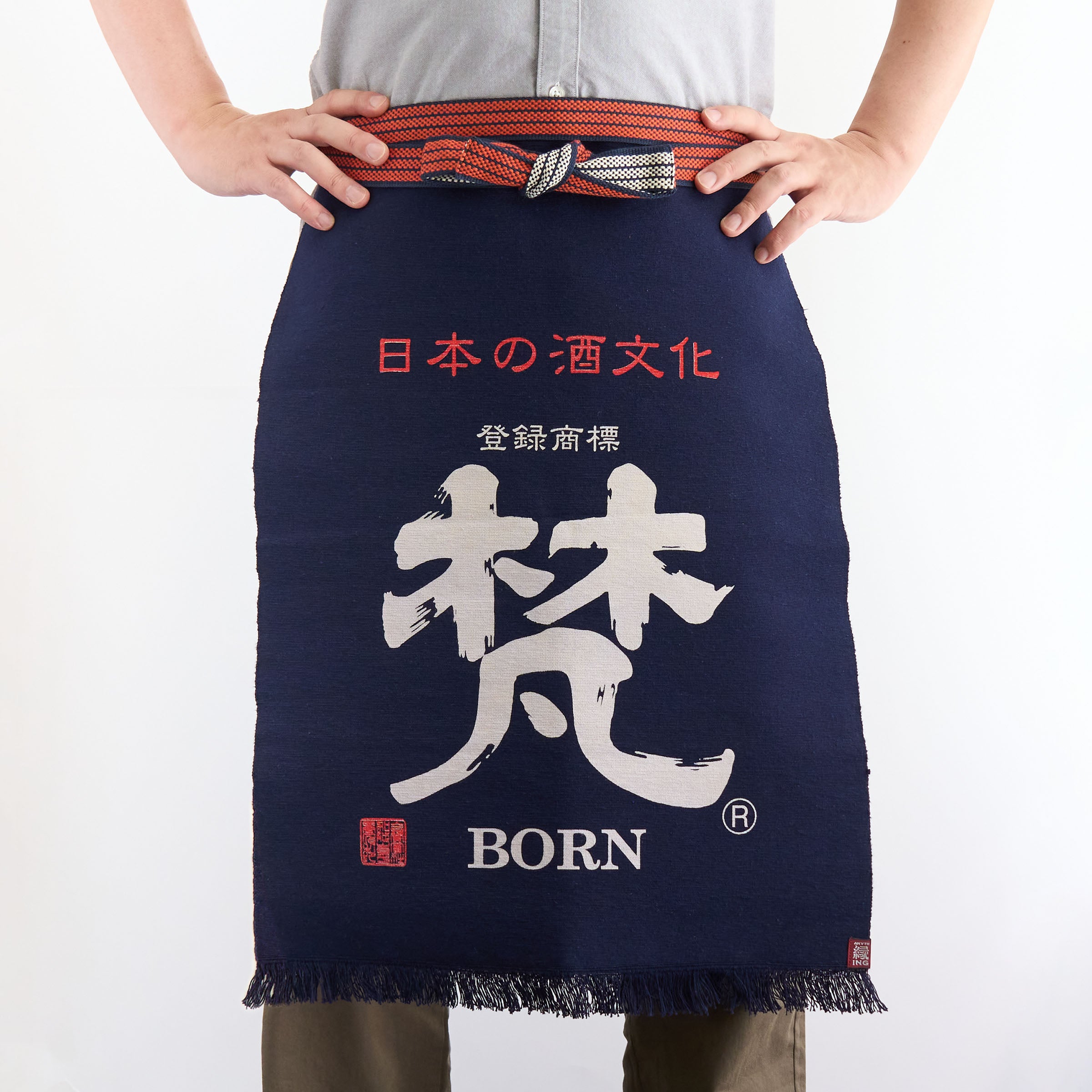 加藤吉平商店×エニシングコラボ「梵」前掛け【最高級1号生地】