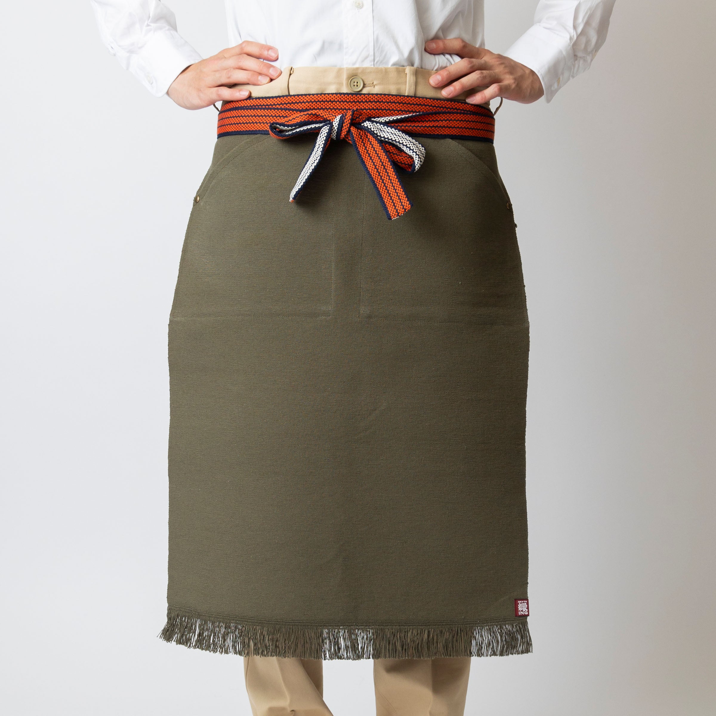 No. 1 plain double pocket long