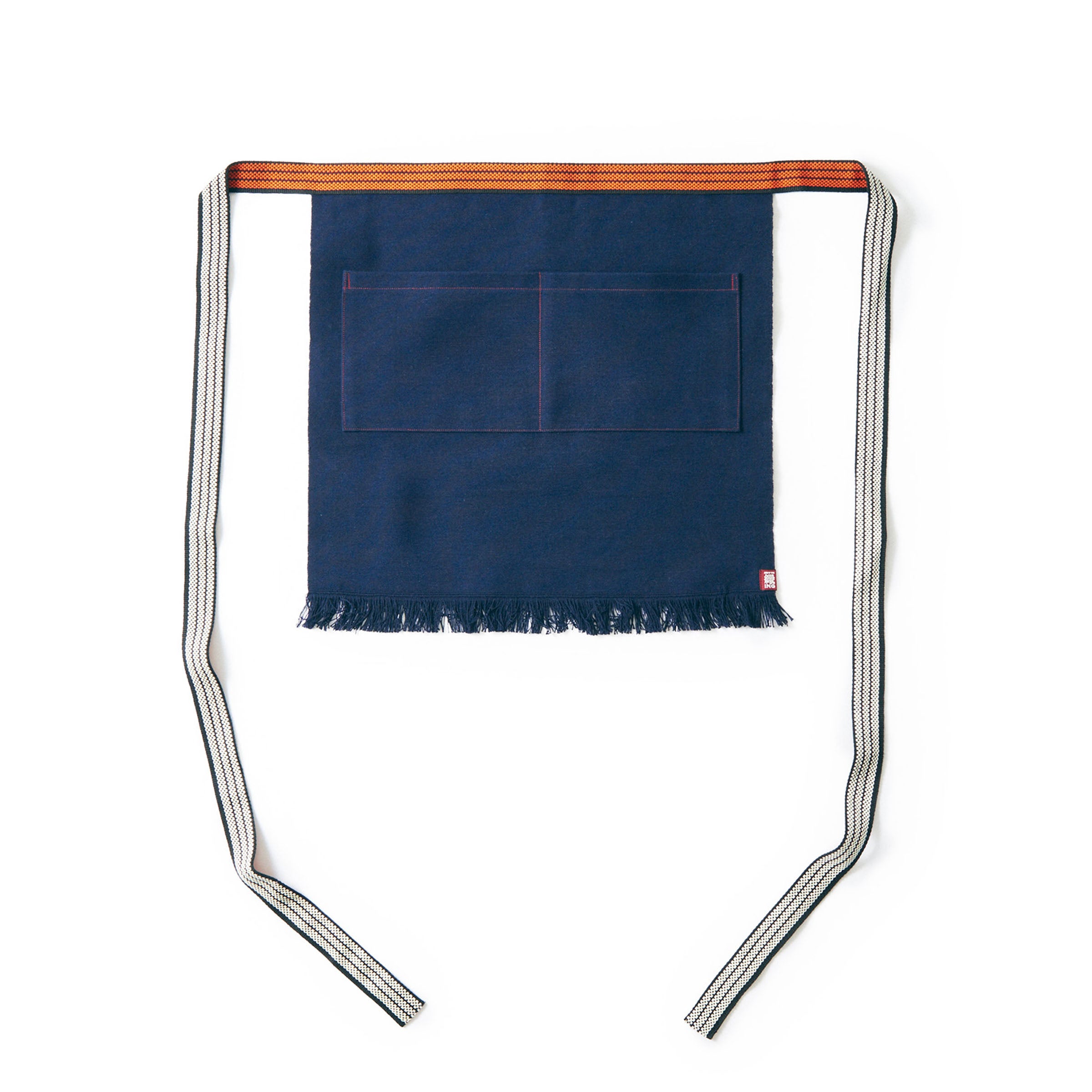 No. 1 plain front pocket cafe size